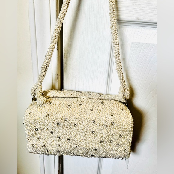 ZARA PEARL MINI DUFFEL BAG BRIDAL - Picture 6 of 16